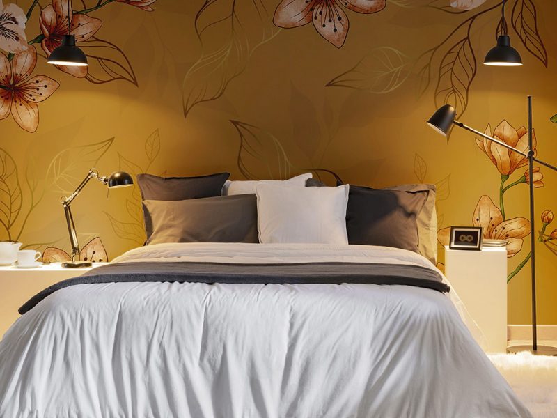 goold flowers bed room