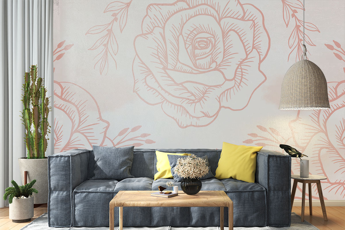 mockup di rose