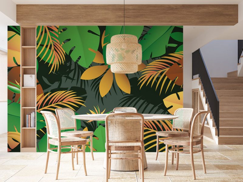 tropical mokup